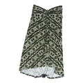 Skirt Maxi By Patagonia In Cream & Green, Size:L