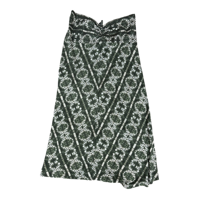 Skirt Maxi By Patagonia In Cream & Green, Size:L