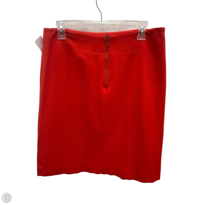 Skirt Midi By Cabi In Orange, Size: 8