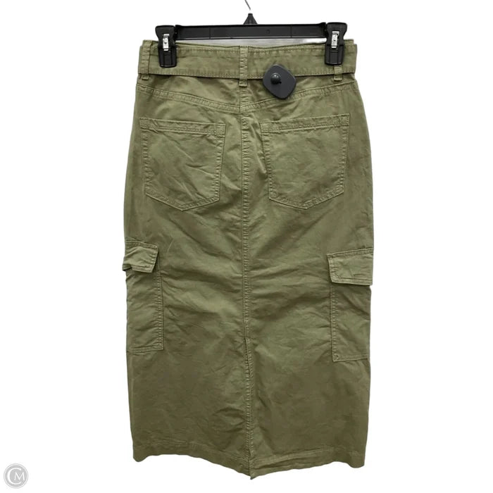Skirt Midi By Cmb In Green, Size: M
