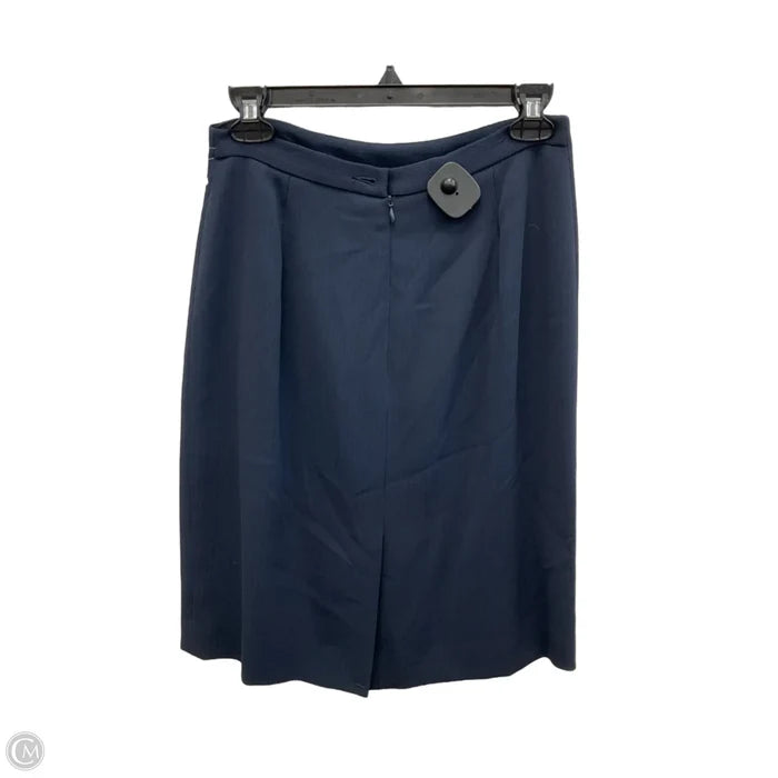 Skirt Midi By Garfield And Marks In Navy, Size: 6