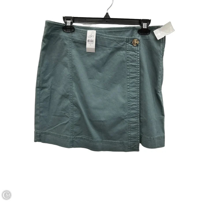 Skirt Midi By Loft In Green, Size: M