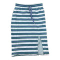 Skirt Midi By Maeve In Striped Pattern, Size:M