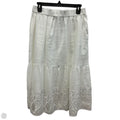 Skirt Midi By Talbots In White, Size: S