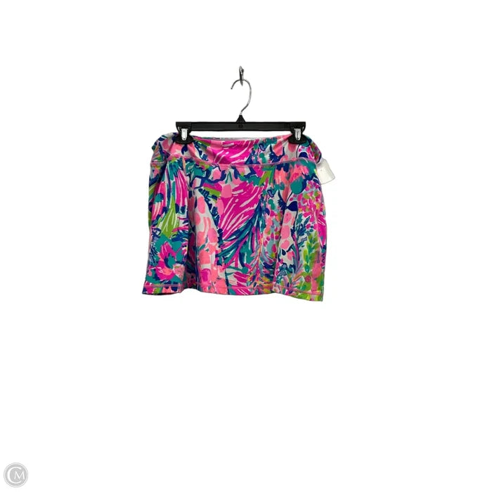 Skort Designer By Lilly Pulitzer In Pink, Size: Xl