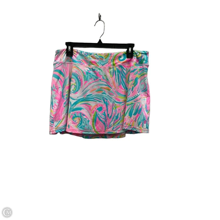 Skort Designer By Lilly Pulitzer In Pink, Size: Xl
