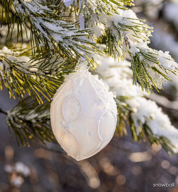 snowball ornament