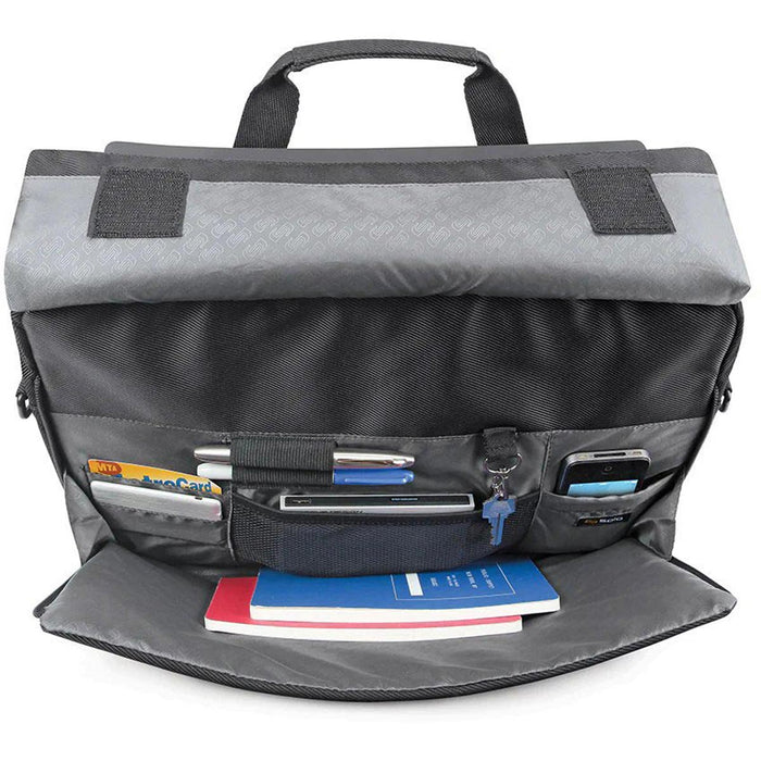 Solo New York Chrysler Briefcase - Accessory Pocket Packed