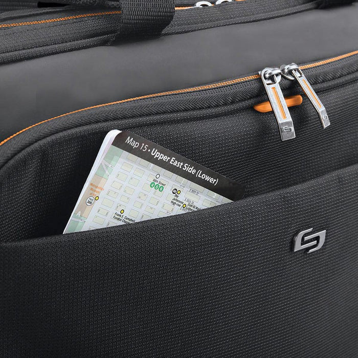 Solo New York Focus Briefcase - Accessory Pocket