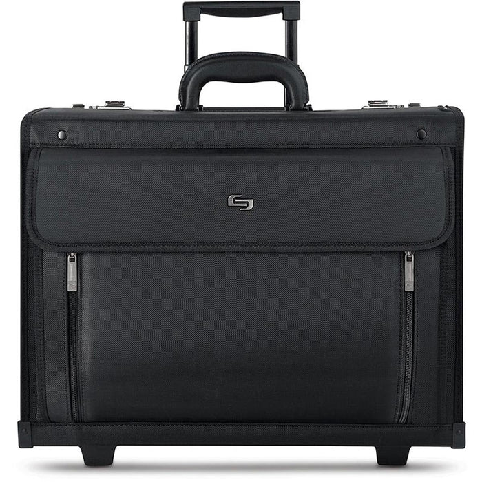 Solo New York Herald Rolling Catalog Case - Frontside