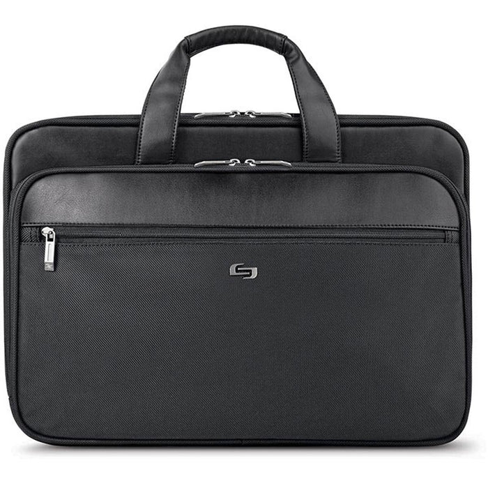 Solo New York Paramount Retractable Strap Briefcase - Frontside