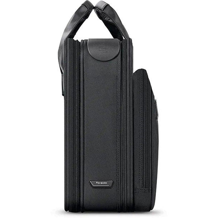 Solo New York Paramount Retractable Strap Briefcase - Profile