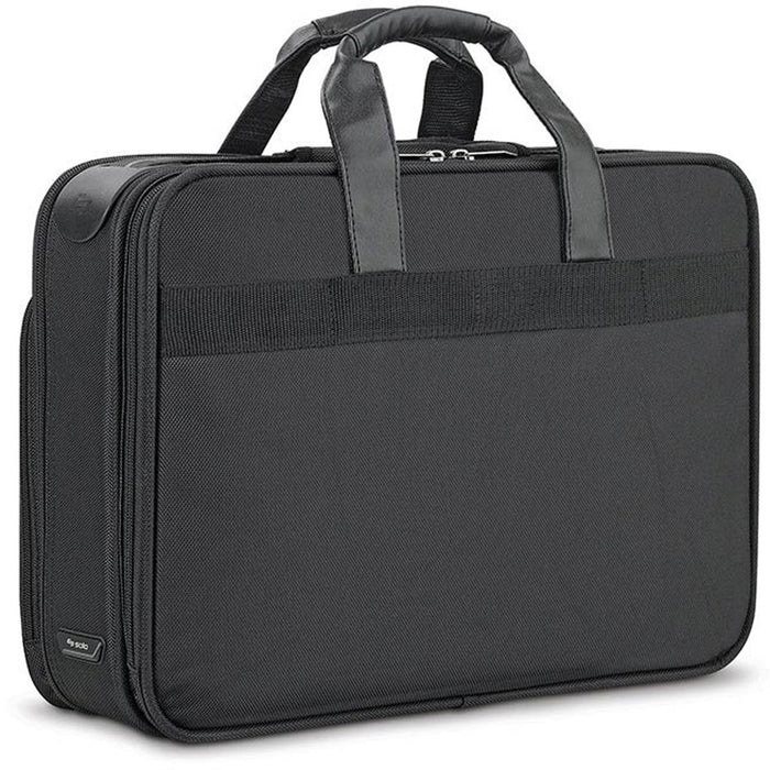 Solo New York Paramount Retractable Strap Briefcase - Rearview