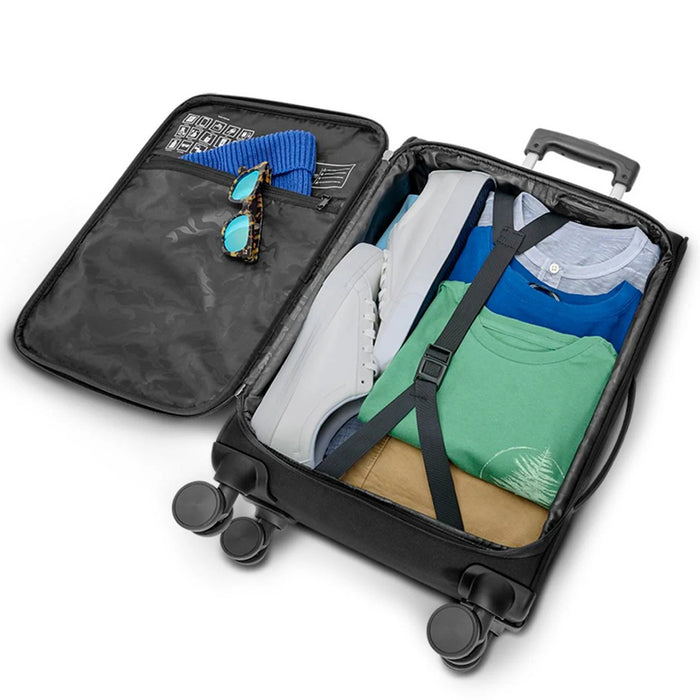 Solo New York Re-Treat Carry On Spinner - inside packed
