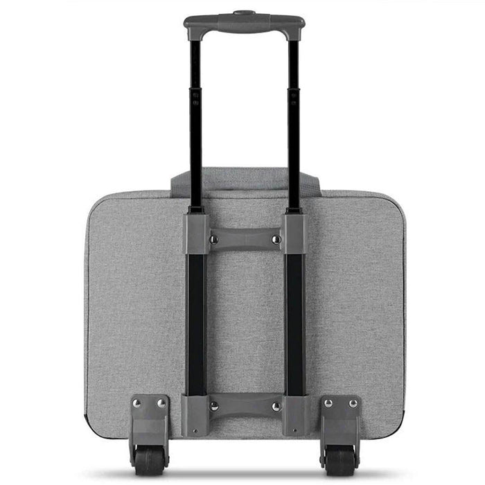 Solo New York RE:Start Underseat Rolling Case - Rearview Trolley Handle Extended