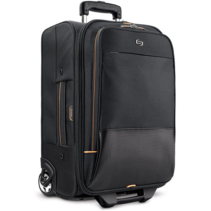 Solo New York Urban Rolling Overnighter Case - profile view