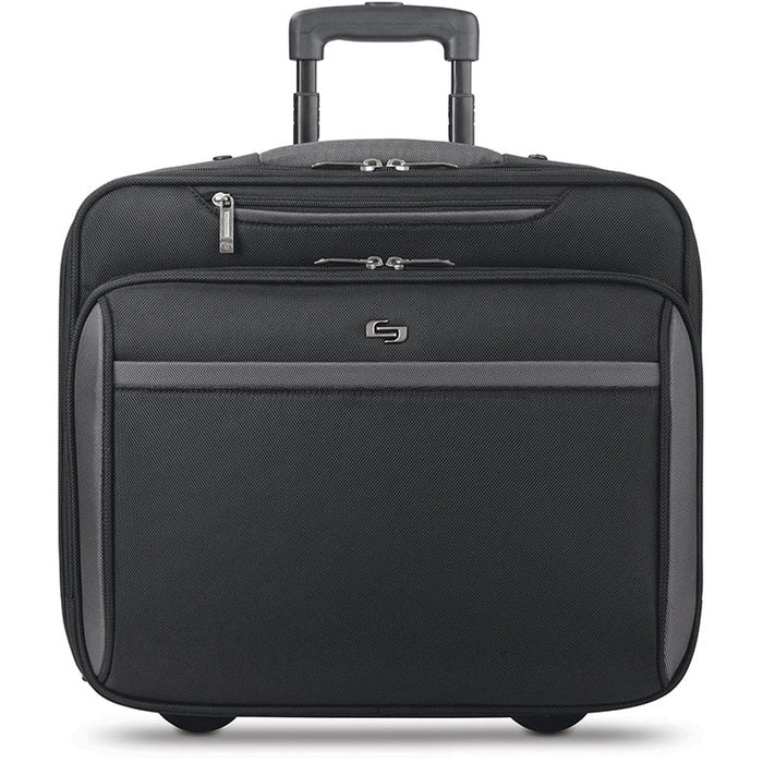 Solo New York West Side Rolling Overnighter Case - black