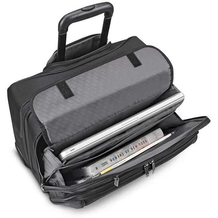 Solo New York West Side Rolling Overnighter Case - laptop pocket