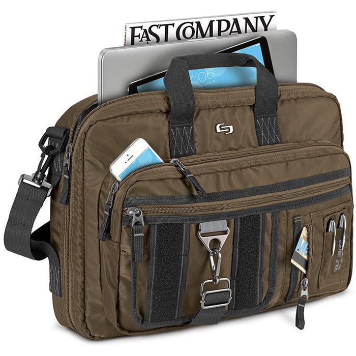 Solo New York Zone Hybrid Briefcase - Lexington Luggage