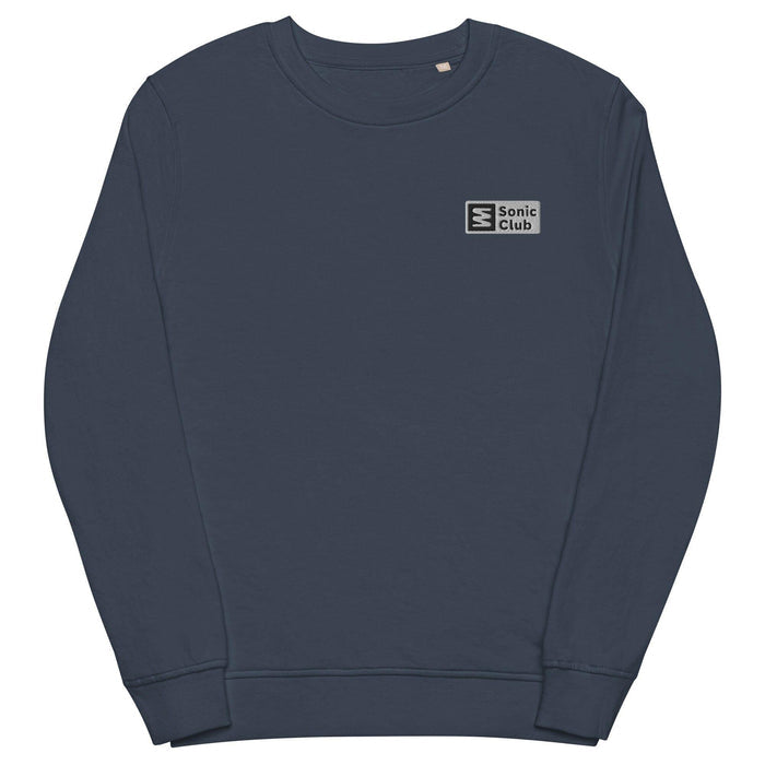 Sonic Club Unisex organic sweatshirt Headphones.com French Navy S