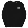 Sonic Club Unisex organic sweatshirt Headphones.com Black S