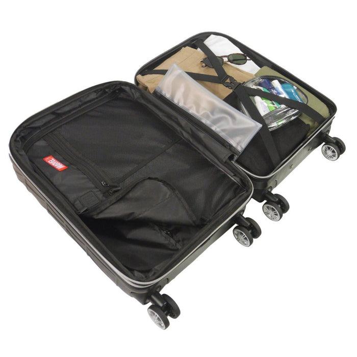 Spiderman Hardside 3pc Spinner Set - Black inside