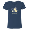 Supporting Animals in Family Emergencies  - Ladies T-Shirt V-Neck