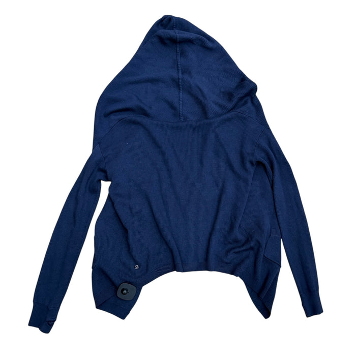 Sweater Cardigan By Lululemon In Navy, Size:2