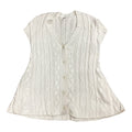 Sweater Ss By Free People In Cream, Size:Sp
