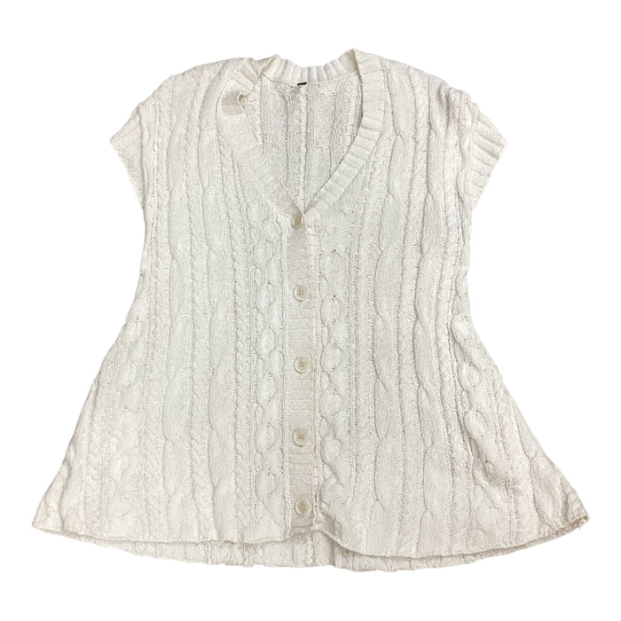 Sweater Ss By Free People In Cream, Size:Sp