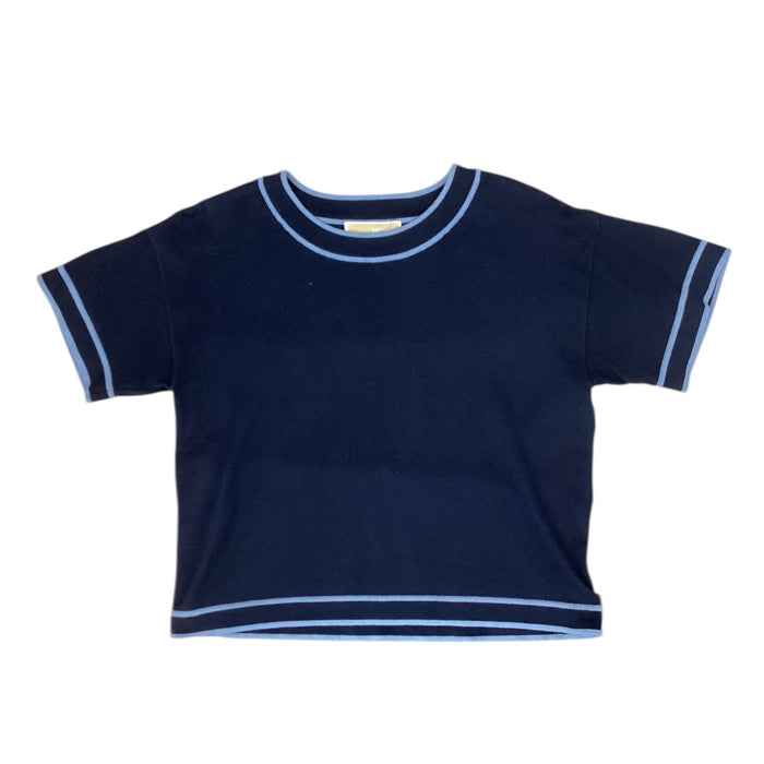 Sweater Ss By Michael By Michael Kors In Navy, Size:Sp