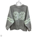 Sweatshirt Crewneck By Cma In Grey, Size: M