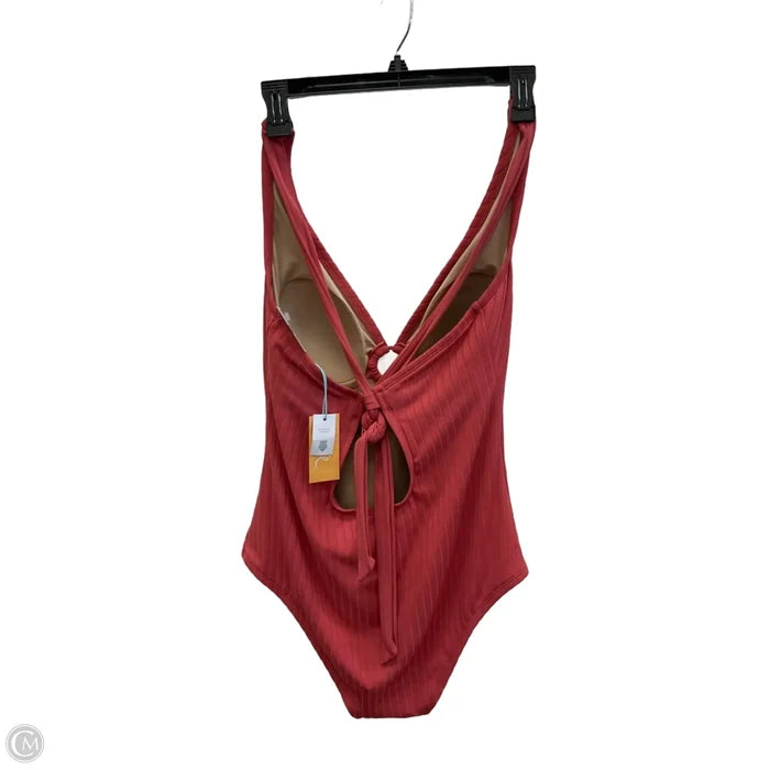 Swimsuit By Clothes Mentor In Pink, Size: L
