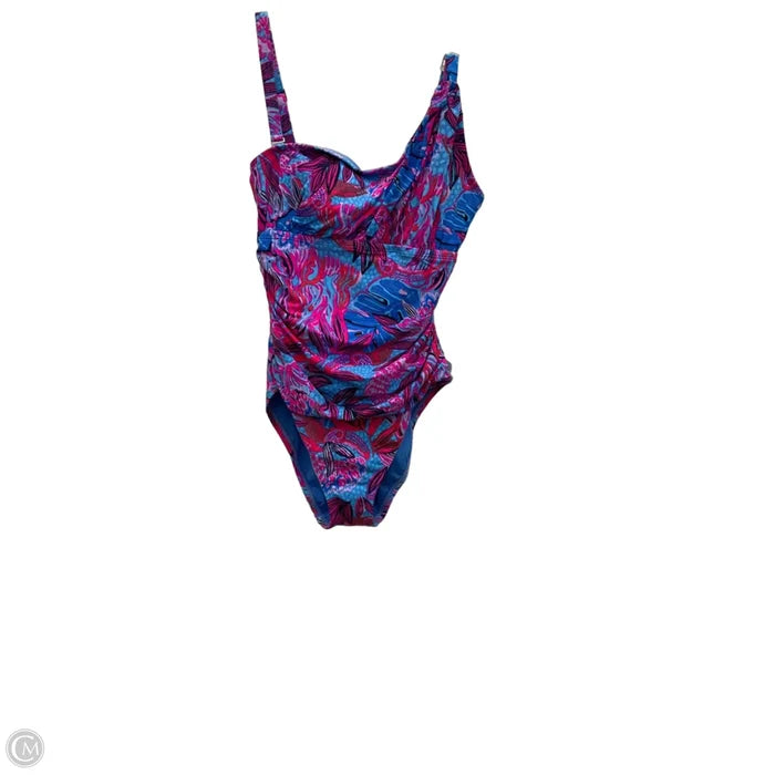 Swimsuit Designer By Lilly Pulitzer In Blue & Pink, Size: Xs