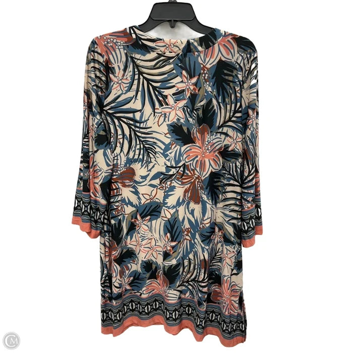 Swimsuit Top By Clothes Mentor In Floral Print, Size: Xl