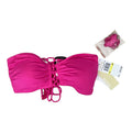 Swimsuit Top By Michael By Michael Kors In Pink, Size:M