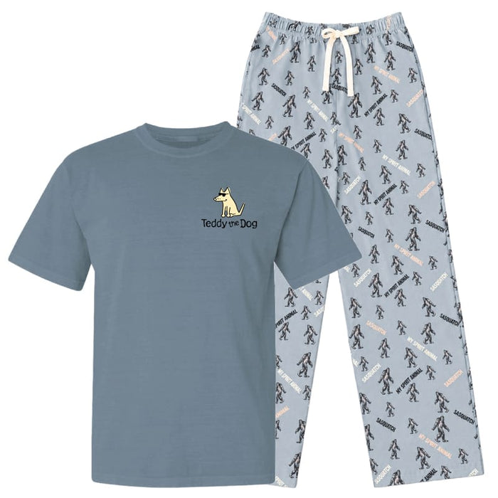Teddy Logo Squatch - Pajama Set