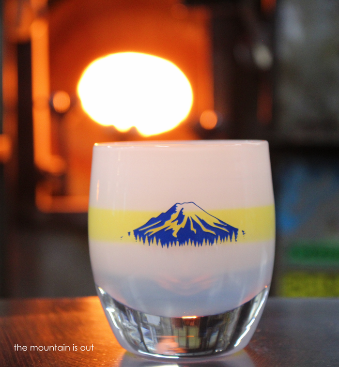 the mountain is out