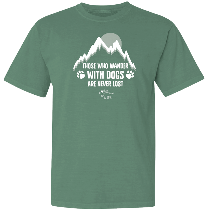 Those Who Wander With Dogs - Garage Sale Classic Tee