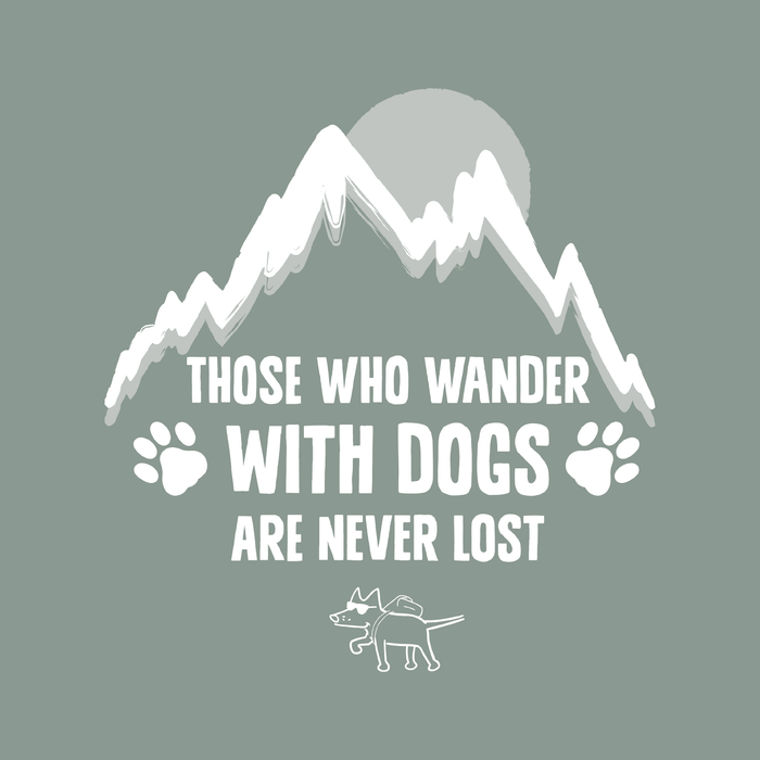 Those Who Wander With Dogs - Garage Sale Classic Tee