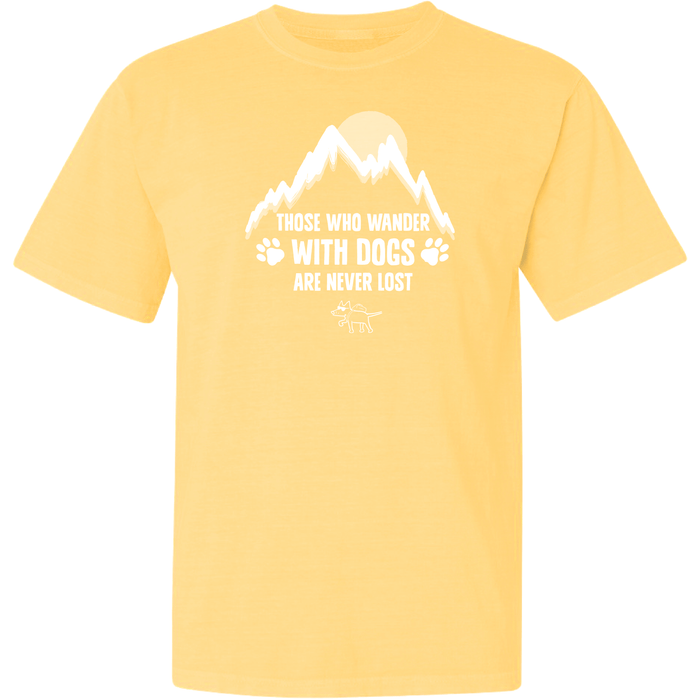 Those Who Wander With Dogs - Garage Sale Classic Tee