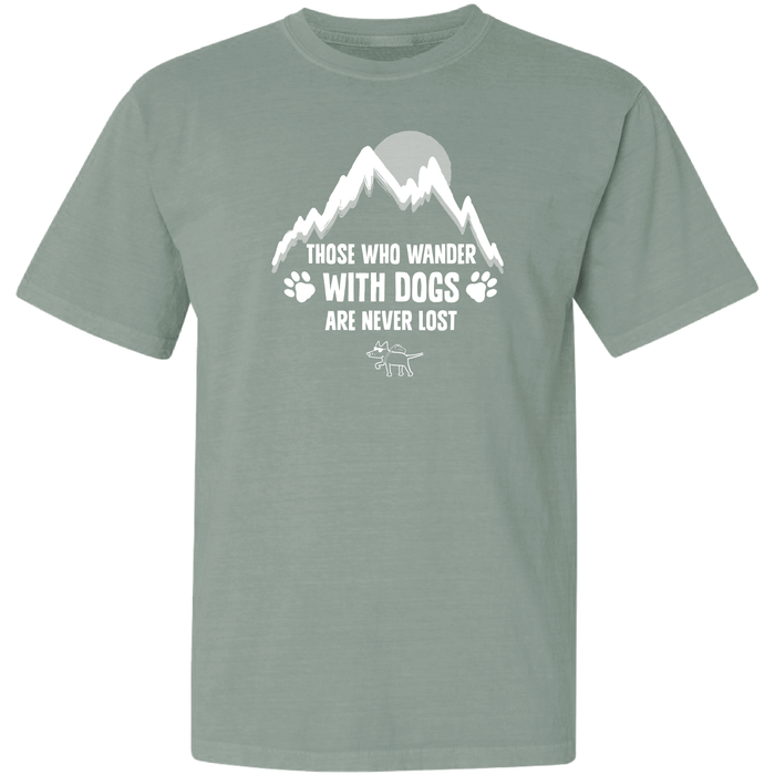Those Who Wander With Dogs - Garage Sale Classic Tee