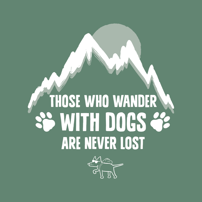 Those Who Wander With Dogs - Garage Sale Classic Tee