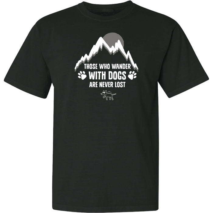 Those Who Wander With Dogs - Garage Sale Classic Tee