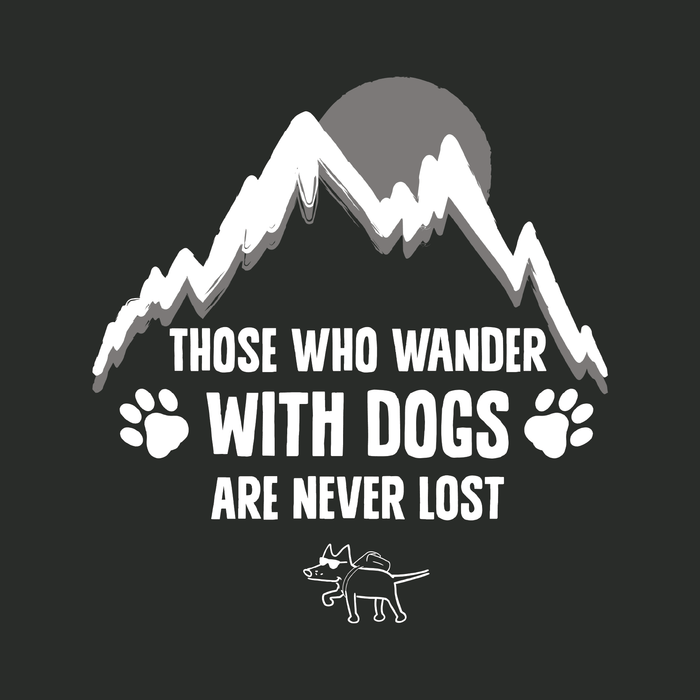 Those Who Wander With Dogs - Garage Sale Classic Tee