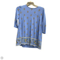Top 3/4 Sleeve By J. Jill In Blue, Size: Xsp