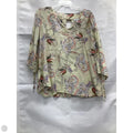 Top 3/4 Sleeve By J.michelle In Green, Size: S