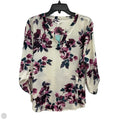Top 3/4 Sleeve By Maurices In Floral Print, Size: Xl