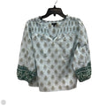 Top 3/4 Sleeve By Talbots In Green, Size: Xlp