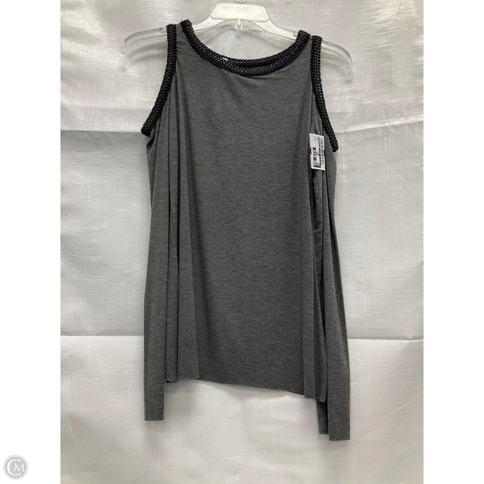 Top Long Sleeve By Bailey 44 In Grey, Size: S